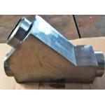 ASME B16.11 9000lbs  Forged 45 Degree Y Branch Lateral Tee  Forged Steel Fittings for sale