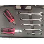 26 Pcs / 32 Stes / 40 Sets Non Magnetic Titanium Tool Kit With Laser Logo And Black Hard Plastic Case for sale