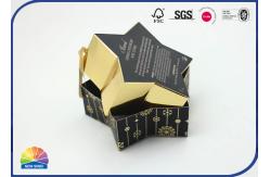 China Star Designed 300g Folding Gold Card Carton Boxes Customized Logo Matte Varnishing supplier