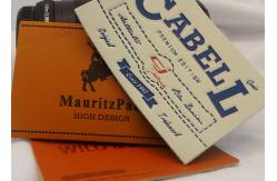 China Laser Engraved Leather Patches supplier
