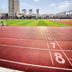 IAAF Synthetic Rubber Tartan Running Track EPDM Granule Playground