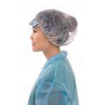 Food Processing Nonwoven Bouffant Head Cover With Peak