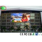 Outdoor Full Color LED Display P6 High Refresh Rate Advertising Billboard Panel 320W/m2 P6 6500cd/M2 for sale