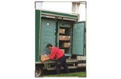 China 900L Insulated Roll Container For Cold Logistics With Thick PU Insulation supplier