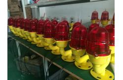 China Flash Double Warning LED Aviation Obstruction Light FAA L810 Low Intensity supplier