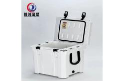 China Handle Included Rotomolded Cooler Box With Lid And Tie Down Points supplier