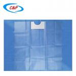 PE Clear Half Ophthalmic Drape Surgical Eye Drapes For Hospital And Clinic for sale