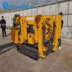 Electric And Diesel Power 3 Ton Spider Crane With Steel Body Construction