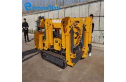 China Electric And Diesel Power 3 Ton Spider Crane With Steel Body Construction supplier