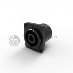 Chassis 4 Pin Speaker Male Connector Plastic D Shape Latch Lock for sale
