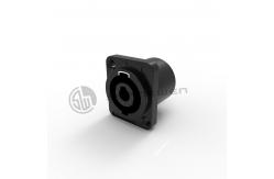 China Chassis 4 Pin Speaker Male Connector Plastic D Shape Latch Lock supplier
