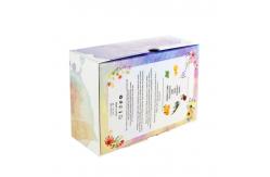 China Floweral 2mm Rigid Cardboard Gift Boxes With Lids CMYK Printing supplier