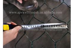 China Woven Wire Mesh 2.0mm Gabion Retaining Wall Box Stone Filled supplier
