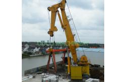 China 100t Deck Hydraulic ABS Offshore Knuckle Boom Crane supplier