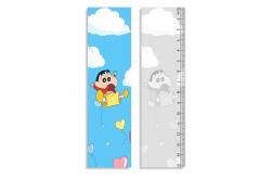 China 0.9mm PET + 157g Paper 3D Lenticular Ruler Customized Shape Anime Pattern supplier