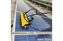 China Water Powered Electric Rolling Brush for Solar Panel Cleaning in Metallurgical Industry supplier