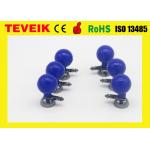 Silver Chloride Plated ECG EKG Suction Ball Electrode Multi-Functional ECG Electrode
