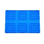 Stable Blue Collapsible Plastic Containers / Folding Plastic Crates