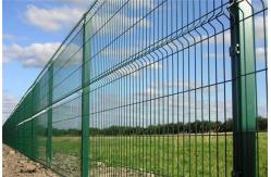 China 75x150mm 3D Welded Wire Fence PVC Coated Gi Wire Mesh Custom supplier