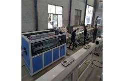 China Customized Two Screw Plastic Pipe Production Line With 38cr Moaia Screw supplier