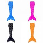 Sparkle Childrens Mermaid Tails Different Colors Smooth Comfortable To Swim for sale