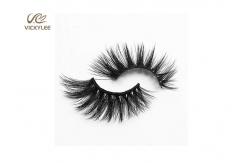 China Multi Layered Synthetic Hair 33MM Natural Long False Lashes supplier