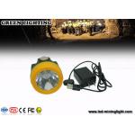 Colorful 6000 Lux anti explosive coredless hard hat headlamp 230 mA main light current for sale