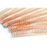 48MM 12 Pitch 4:1 Metal Coil Bound Spine Gold Plated Material