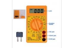China 200m 200V 2000u Small Digital Multimeter , LCD Digital Multimeter supplier