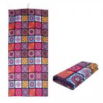Sand Proof  Sublimated Beach Towels Foldable  Easy Storage Space Saving
