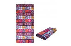 China Sand Proof  Sublimated Beach Towels Foldable  Easy Storage Space Saving supplier