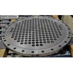 Titanium Gr1 Gr2 Heat Exchanger Tube Sheet SA182 F304L F316L Clad Plate Tube Sheets for sale