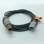 2 Pin PH Temperature Probe Adaptor Cable , Rectal / Esophageal Temperature Probe for sale