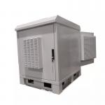 18U Outdoor Communications Cabinet Metal Enclosures RAL7035 Pantone 428C for sale