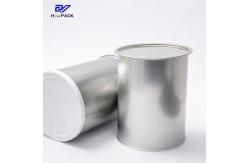 China 1000ml Large Round Tins D99mm Tall Round Tin Containers Easy Open supplier