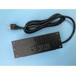 Flush Mounted Tabletop Power Outlet With Dual USB Ports