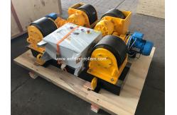China 20 Ton Conventional Pipe Welding Rollers Stands Bolt Adjustment For Wind Tower supplier