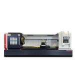 15kw CK6180 Heavy Duty Cnc Lathe Machine Manual Chuck And Tailstock With 4 Station Electrical Tool Holder for sale