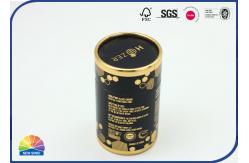 China Food Grade Cylinder Paper Packaging Tube With Aluminum Foil Inner Custom Libs supplier