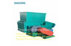 China Electric Plastic Waste Crusher And Shredder Automation For Plastic Waste Recycling supplier