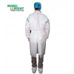Excellent Resistance Hospital PP PE Disposable Isolation Gown With Seam Tape