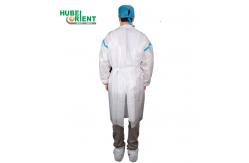 China Excellent Resistance Hospital PP PE Disposable Isolation Gown With Seam Tape supplier