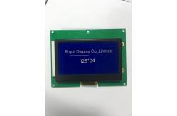 China Character Dfstn Blue 12864 LCD Display Module with White Backlight supplier