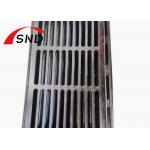 Strip Opening Cast Iron Clark Drain Gully Grate 500*500mm With Spray Paint