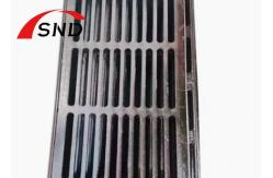 China Strip Opening Cast Iron Clark Drain Gully Grate 500*500mm With Spray Paint supplier