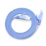 Flat Cat5E Cat6 Rj45 Patch Cord , Ethernet Network UTP Cat5 Patch Cord for sale