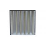 Air Handling Unit Deep Pleat Air Filter V Bank 610*610*292mm for sale