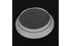 China Circular Shape Customized Quartz Glass Substrate High Temperature Resistant supplier