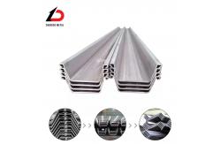 China Az12 Au20 Steel Sheet Pile Customized Cold Formed Sheet Piles supplier