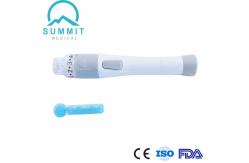 China Clear Protective Cap Glucometer Needle Pen For Blood Collection supplier
